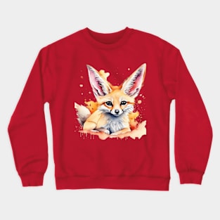 Fennec fox gift ideas Crewneck Sweatshirt